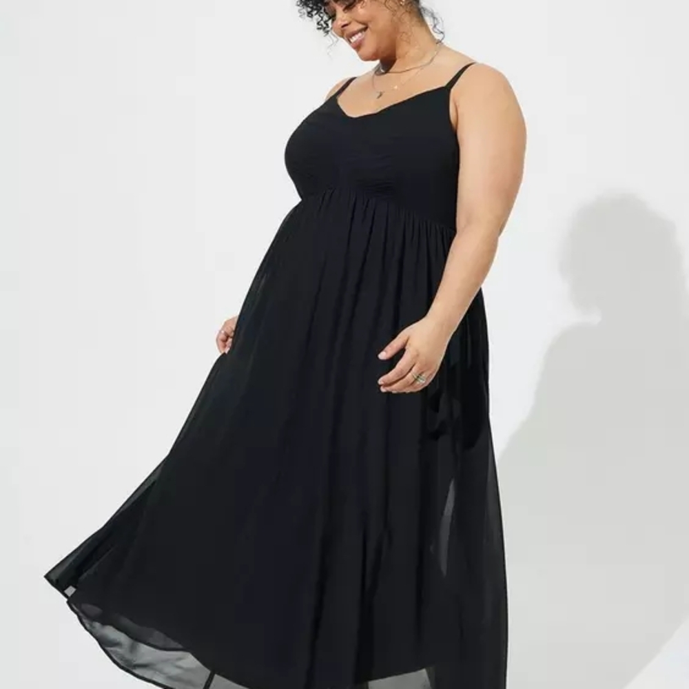 Torrid Black Maxi Dress